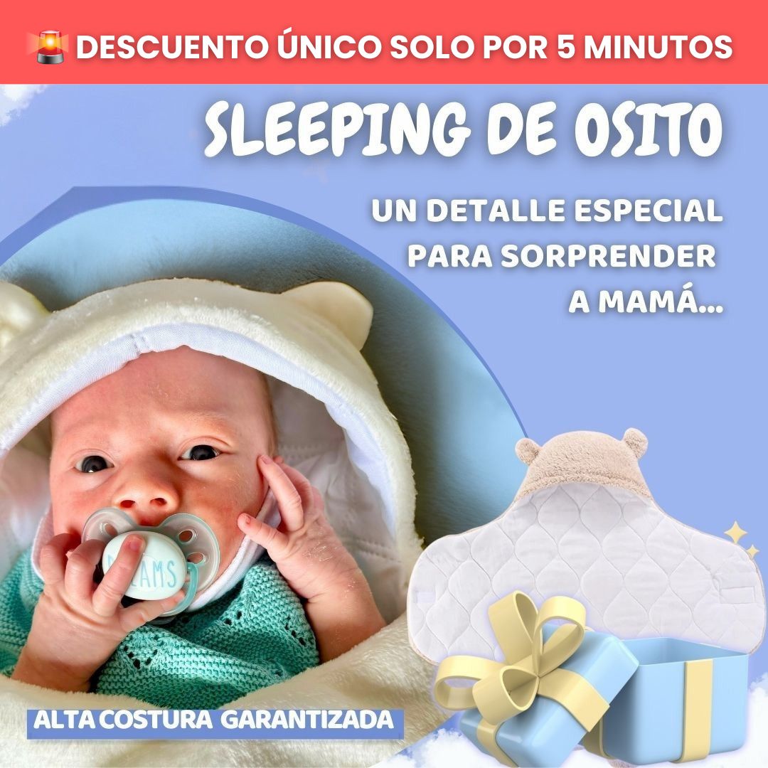 🎁 Sleeping de osito ¡Oferta Especial!🚨