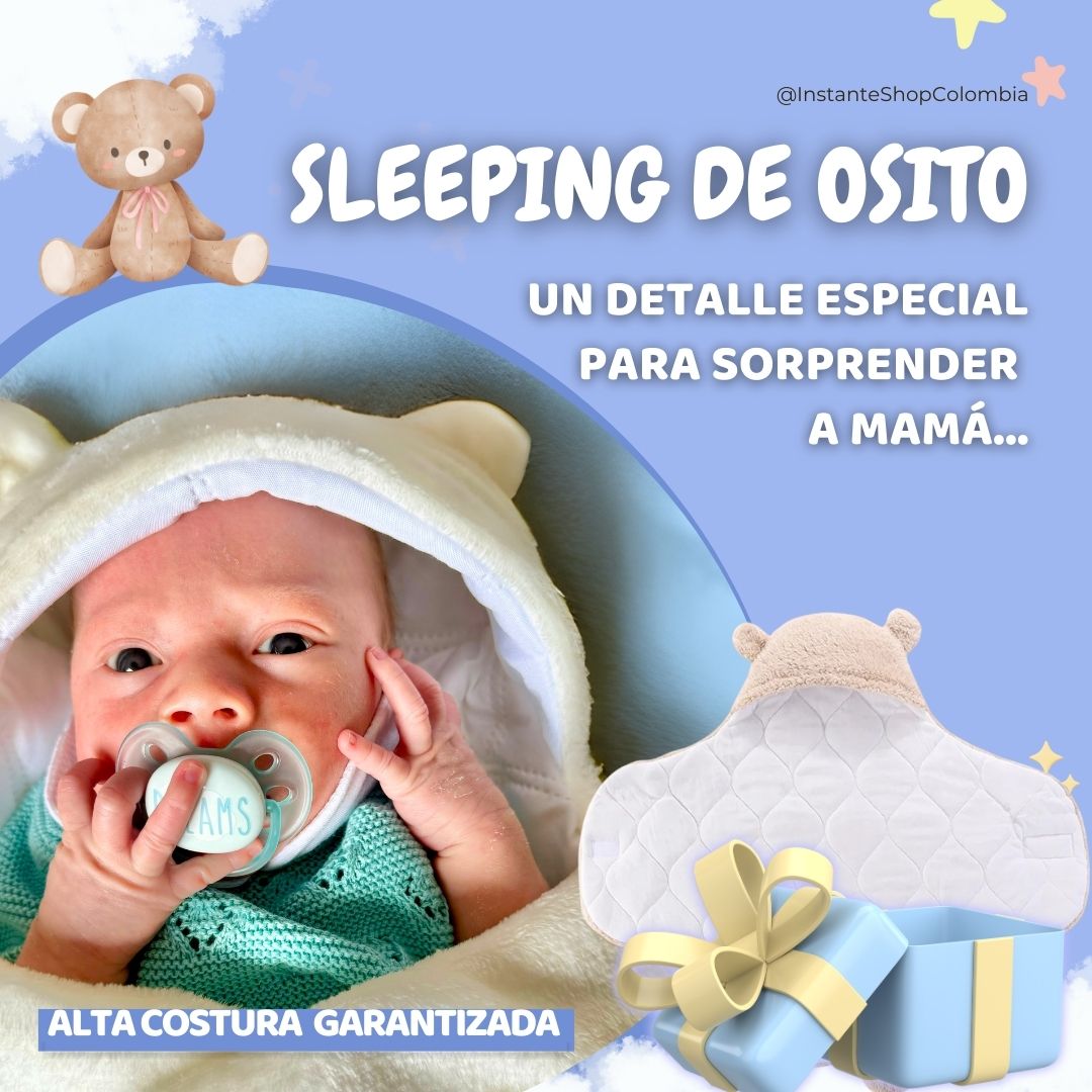 🎁 Sleeping de osito + Envió Gratis